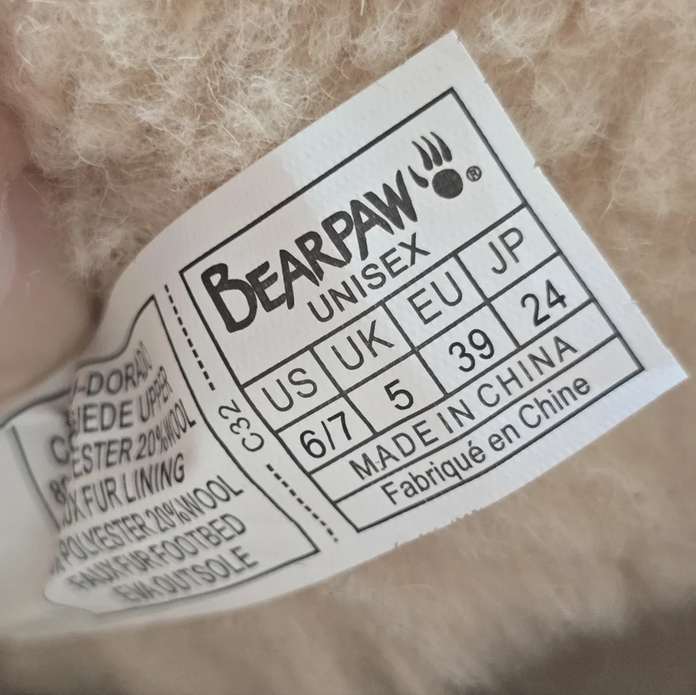 BearPaw Purple Suede Winter Boots Sz 6/7